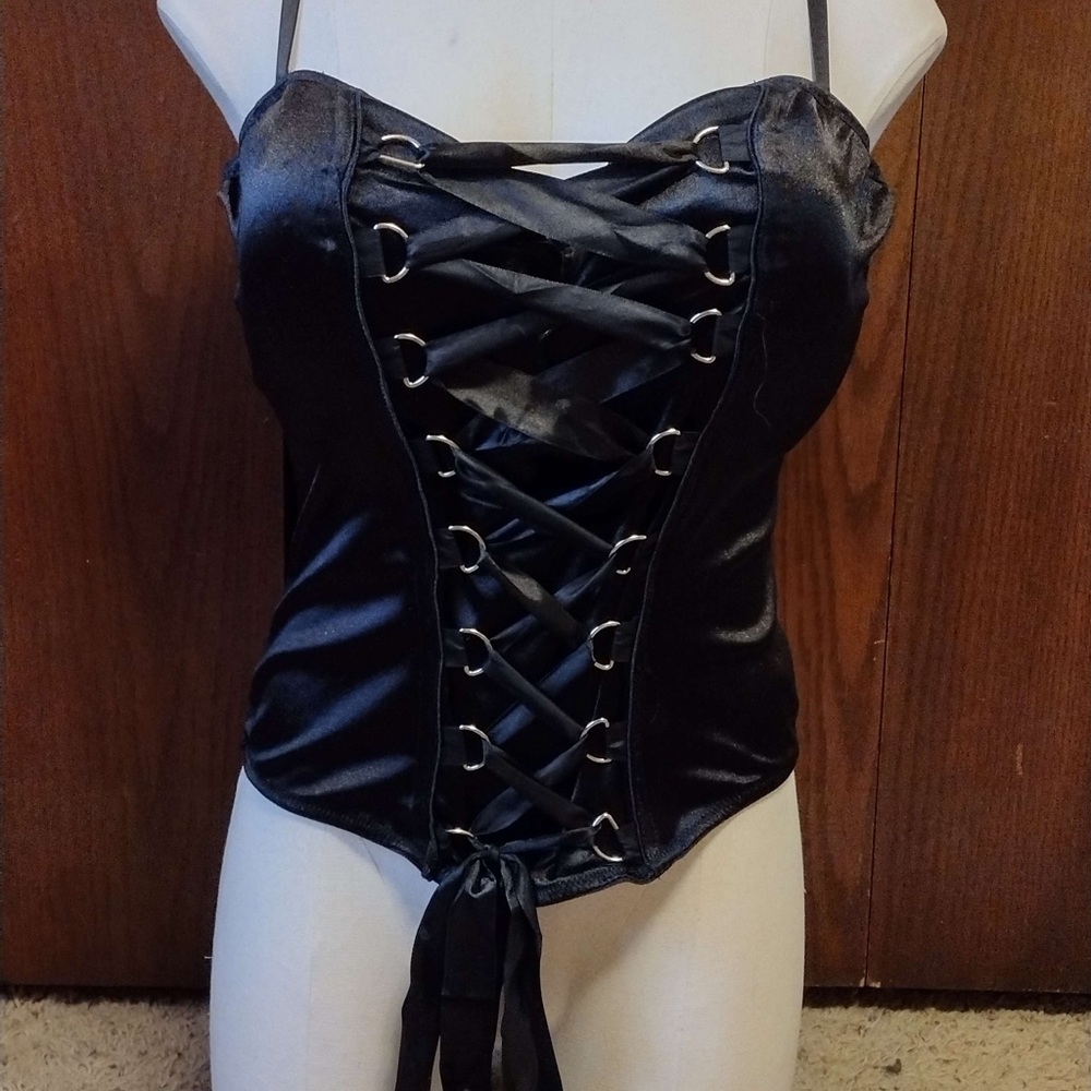 Lace up corset